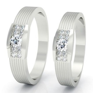 Nhẫn cưới kim cương 10